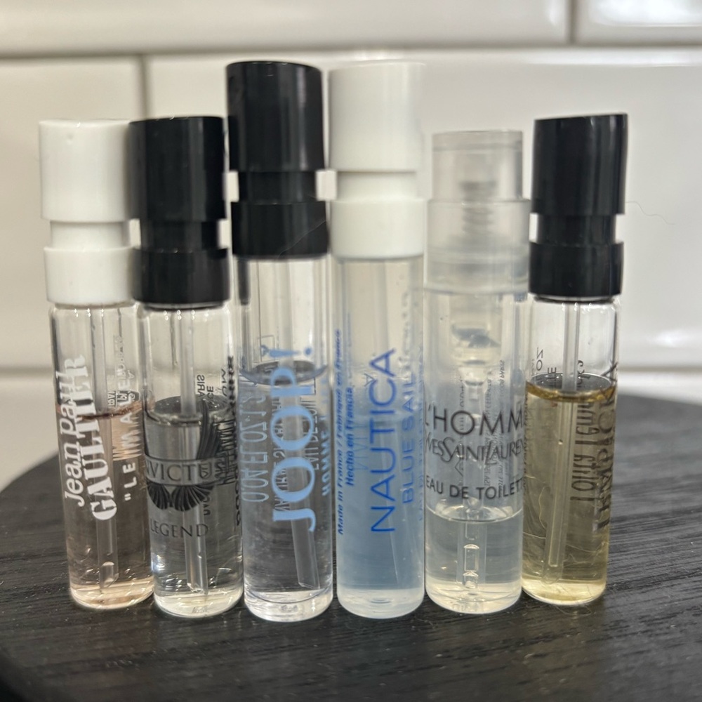 Assorted Mens Fragrance Sample Vials